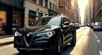 Der Alfa Romeo Stelvio Intensa im Alltag: Alltagstauglichkeit, Fahrgefühl, Komfort -