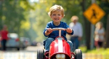 Humor im Verkehr: Die witzige Seite der Bobby-Car-Ladung -