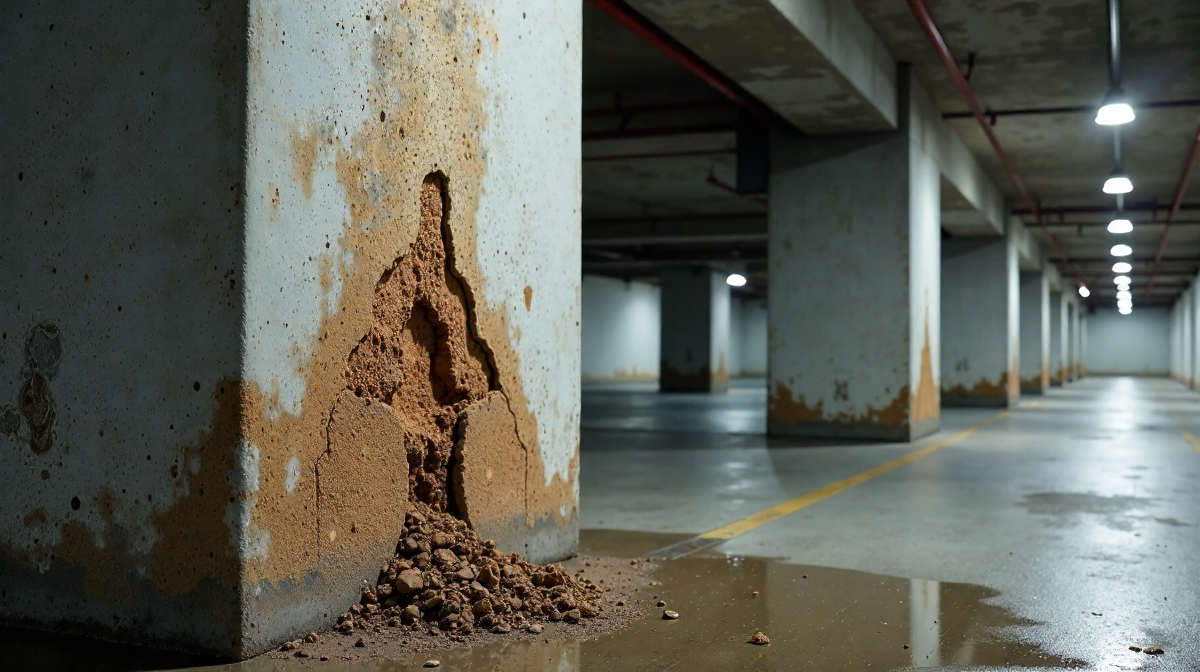 Die Gefahr von Streusalz: Bauschäden, Parkhäuser, Sanierungskosten