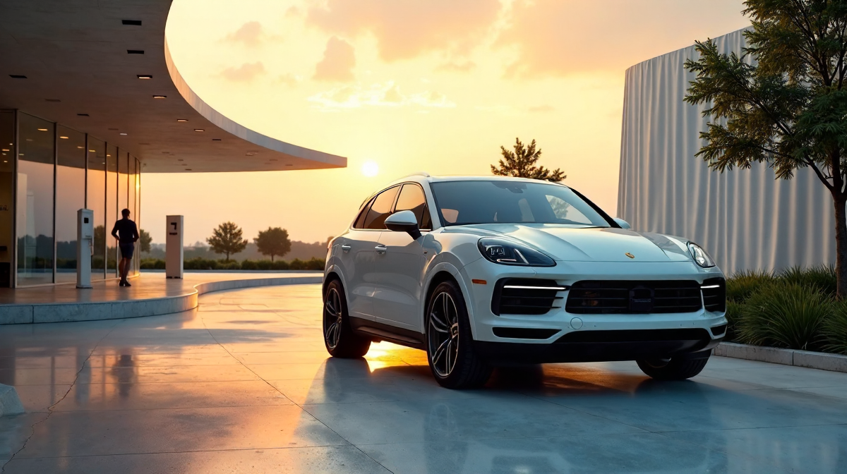 Die Zukunft der Elektromobilität: Porsche, Cayenne, Hybridantrieb im Fokus