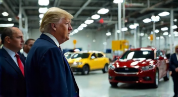 Ich erinnere mich an den Tag, als Trump Ford besuchte (1/10)