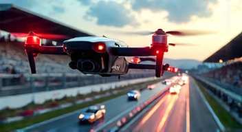 Künstlerische Perspektiven zur Drohnentechnologie im Rennsport (9/10)