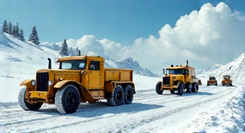 Einblick in die Entwicklung der Schneeräumtechnik (2/10)