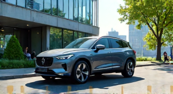 Künstlerische Reflexion über den neuen Elektro-SUV (9/10)