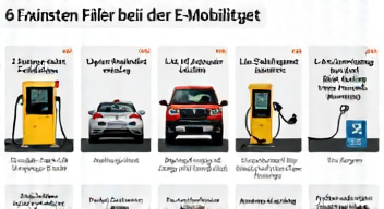 Die 6 häufigsten Fehler bei der E-Mobilität