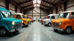 Die faszinierende Geschichte der Ford Transit-Sammlung in Mülheim an der Ruhr