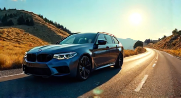 Die künstlerische Perspektive des BMW M5 Touring (10/10)
