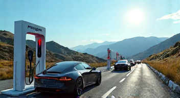 Die Rolle von Schnellladern auf Langstrecken