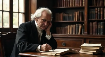 Ich bin Immanuel Kant, Philosoph, 1724-1804, und reflektiere über Alltag und Ethik (5/10)