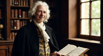 Ich bin Johann Sebastian Bach, Sänger und Komponist mit 65 Jahren