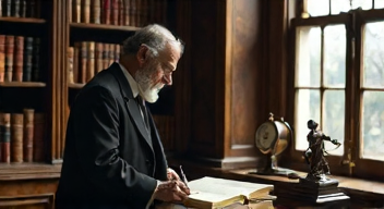 Ich bin Max Weber, Sozialwissenschaftler mit 60 Jahren