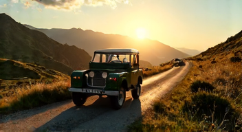 Ich erinnere mich an die ersten Fahrten im Land Rover (1/10)