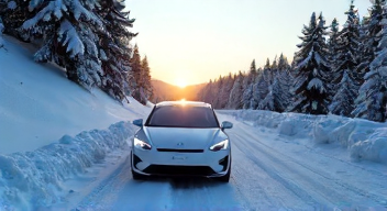 Ich erinnere mich an eine frostige Dienstreise im Elektroauto