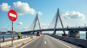 Köhlbrand-Brücke: Verkehrseinschränkungen, Infrastrukturprobleme und Zukunftsperspektiven