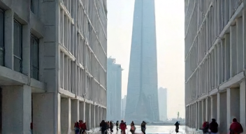 Künstlerische Einbindung in Megabauten (9/10)