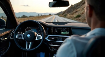 Psychologische Aspekte des Fahrens im BMW M5 Touring (7/10)